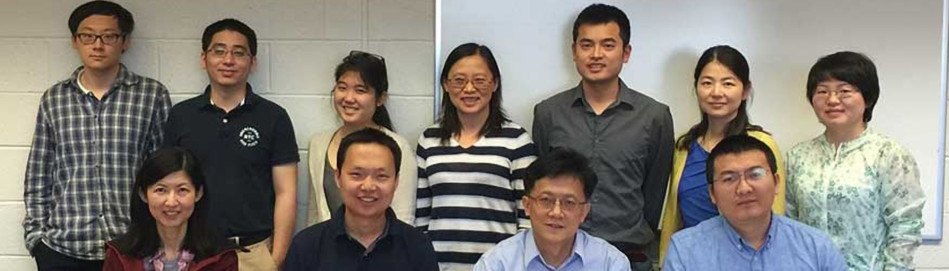 group photo of lab members
